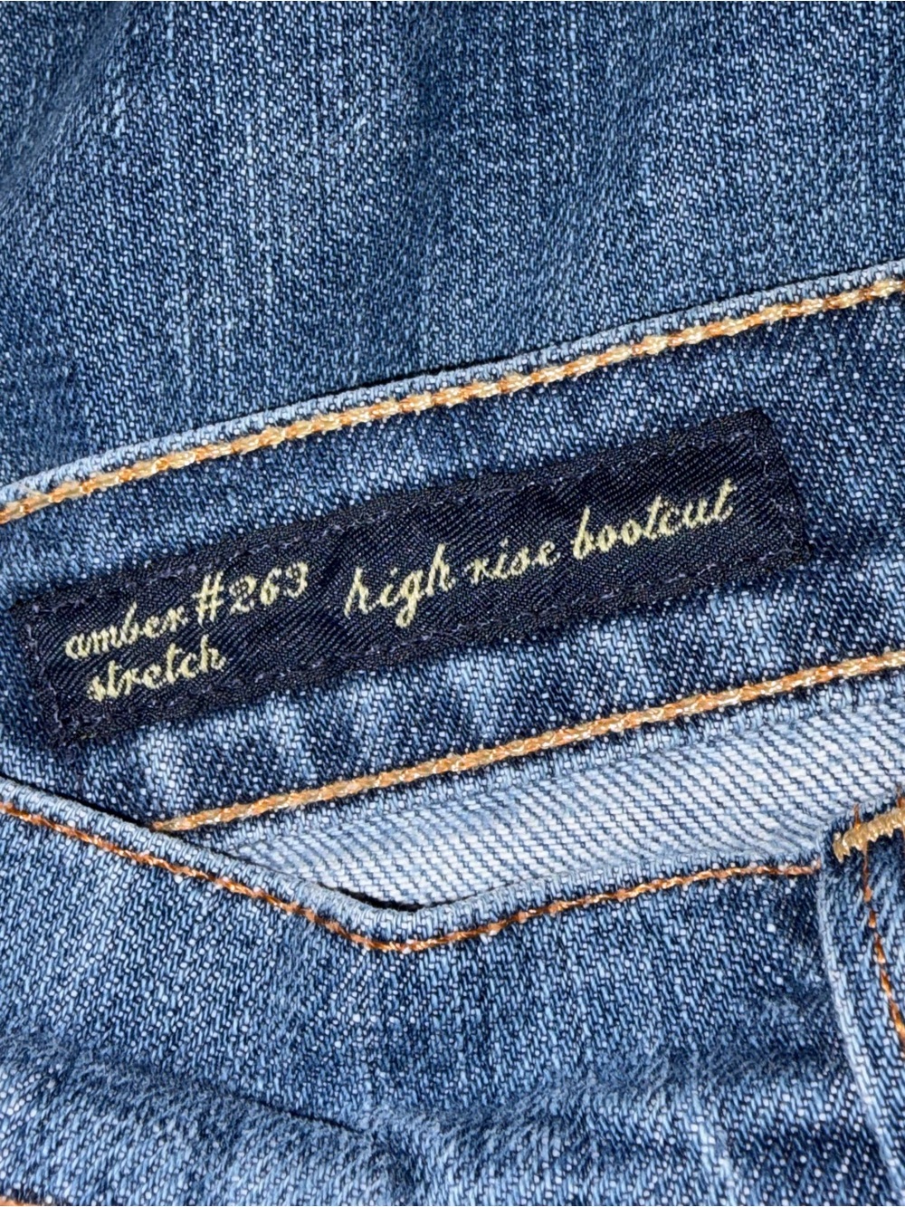Citizens Of Humanity Jeans Womens 27 (29x32) Amber #263 Stretch Highrise Bootcut - Picture 9 of 11